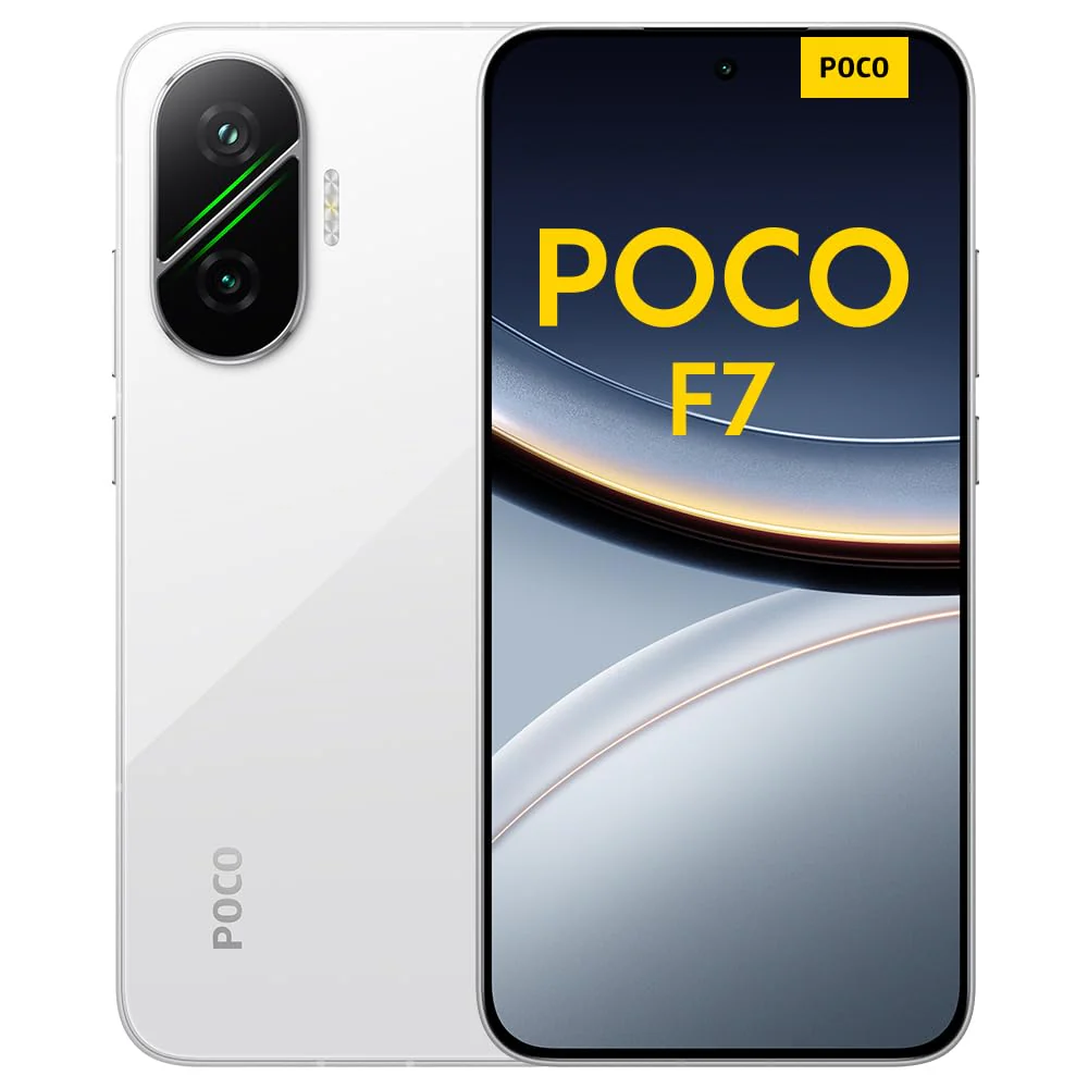 Xiaomi Poco F7 Smartphone, 12+256GB, Weiß, Flaggschiff Snapdragon 8s Gen 4, 6500mAh Akku, 50MP Sony-Kamera mit OIS, 6,83" 1.5K 120Hz AMOLED-Display (Kein Netzadapter enthalten) - Image 3