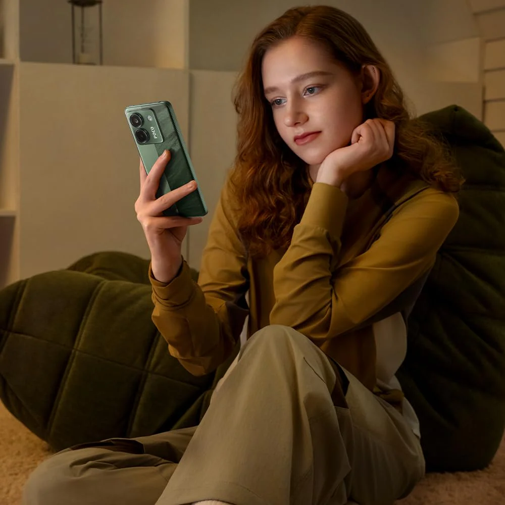 XIAOMI Poco M7 Pro 5G Smartphone, 8+256GB, Green, Klare 50MP Sony Kamera mit OIS, 5110mAh Akku, 45W TurboCharge, 120Hz augenschonendes AMOLED Display - Image 2
