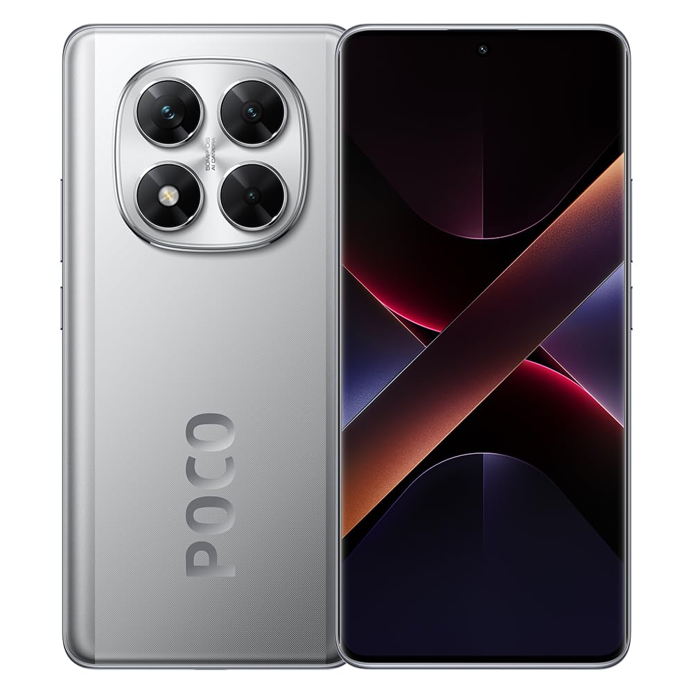 Xiaomi Poco X7 Pro Smartphone, 12+256GB, Green, 50MP Main Camera with OIS, 6000mAh (typ) Battery with 90W HyperCharge, IP68, AI Features (no Charger Included)