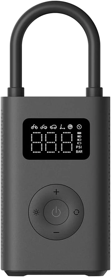Xiaomi Portable Electric Air Compressor 2 – Tragbarer Luftkompressor für Auto, Motorrad, Fahrrad mit bis 10,3 Bar, 3–150 PSI, 6 verschiedene Modi mit Auto-Stop, 2000mAh großer Akku, USB-C, LED-Anzeige - Image 3