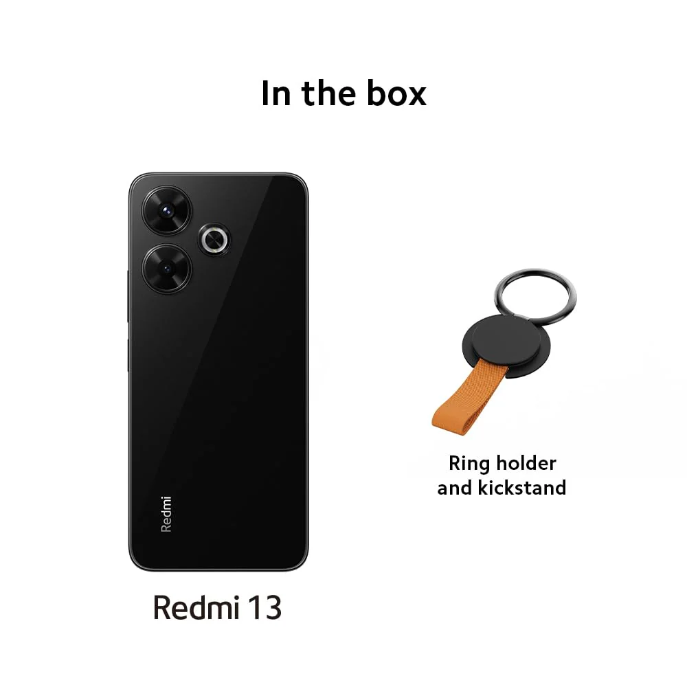 Xiaomi Redmi 13 Smartphone, 6+128GB, Handy ohne Vertrag, 6,79" FHD+ Display, 5.030 mAh, 108MP Kamera, 33W Fast-Charging, Dual-SIM, Pink - Image 2