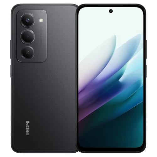 Xiaomi Redmi 15 NFC Smartphone 8GB + 256GB 6.9" FHD+ Bildschirm Schwarz 7000mAh Akku Schnellladung 33W Display 144Hz AdaptiveSync Dual Kamera System AI 50MP ohne Ladegerät