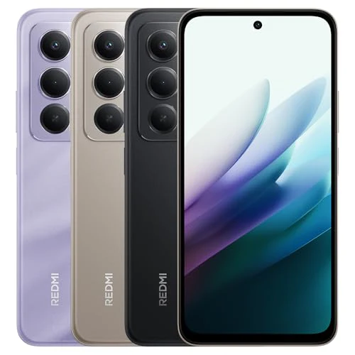 Xiaomi Redmi 15 NFC Smartphone 8GB + 256GB 6.9" FHD+ Bildschirm Schwarz 7000mAh Akku Schnellladung 33W Display 144Hz AdaptiveSync Dual Kamera System AI 50MP ohne Ladegerät - Image 2