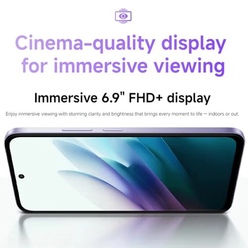 Xiaomi Redmi 15 NFC Smartphone 8GB + 256GB 6.9" FHD+ Bildschirm Schwarz 7000mAh Akku Schnellladung 33W Display 144Hz AdaptiveSync Dual Kamera System AI 50MP ohne Ladegerät - Image 6