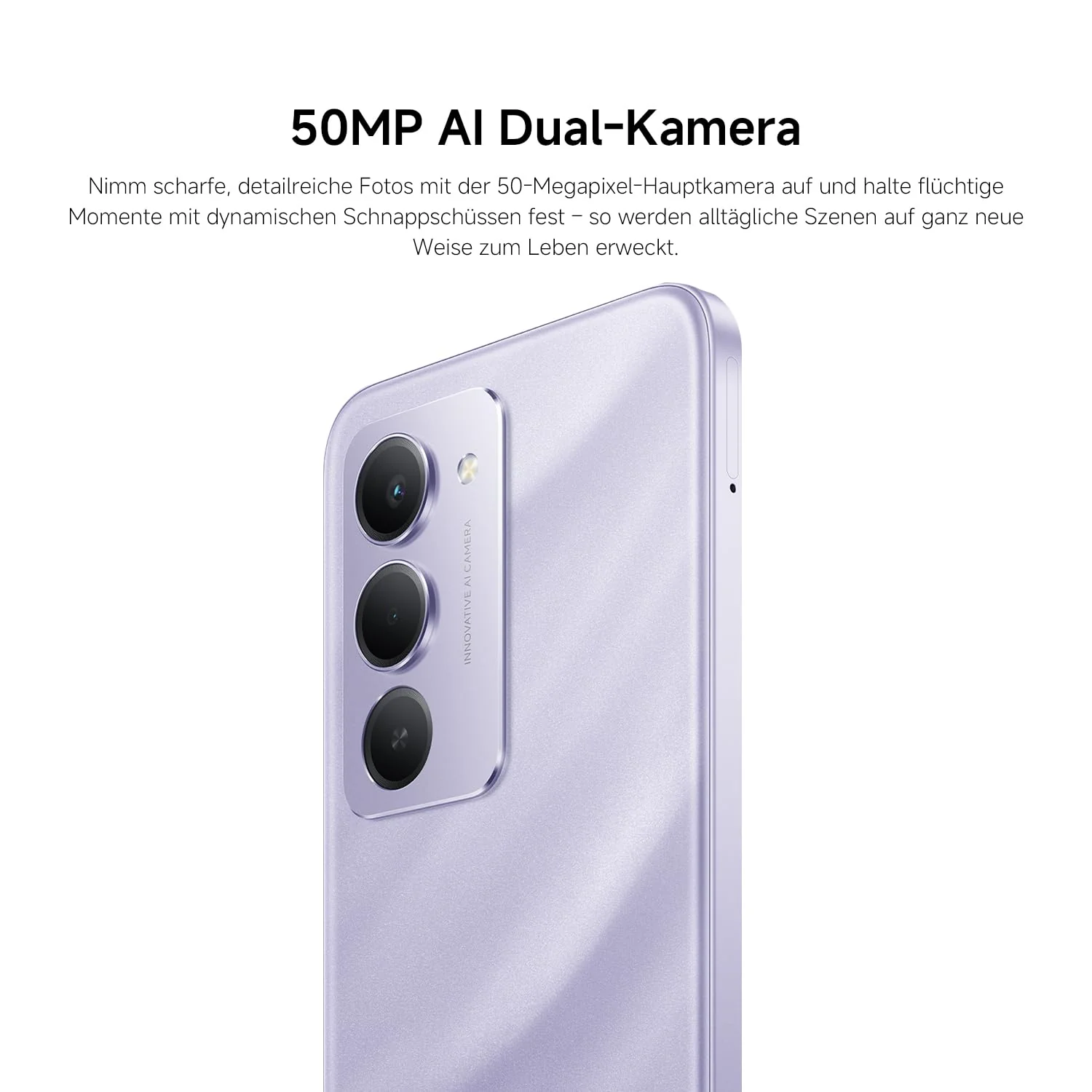 XIAOMI Redmi 15, Smartphone 6+128GB, 6,9" FHD+ 144Hz DotDisplay, Snapdragon 685, 50MP KI-Dualkamera, 7000mAh Akku, Midnight Black - Image 5