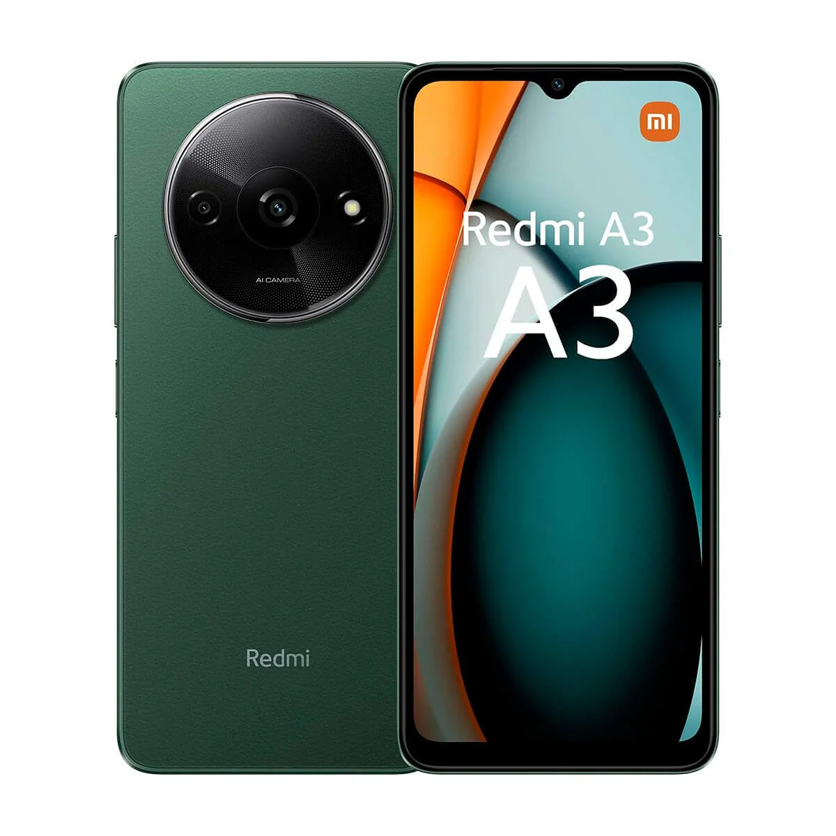 Xiaomi Redmi A3, Dual, 64GB 3GB Ram, Green, Grün - Image 3