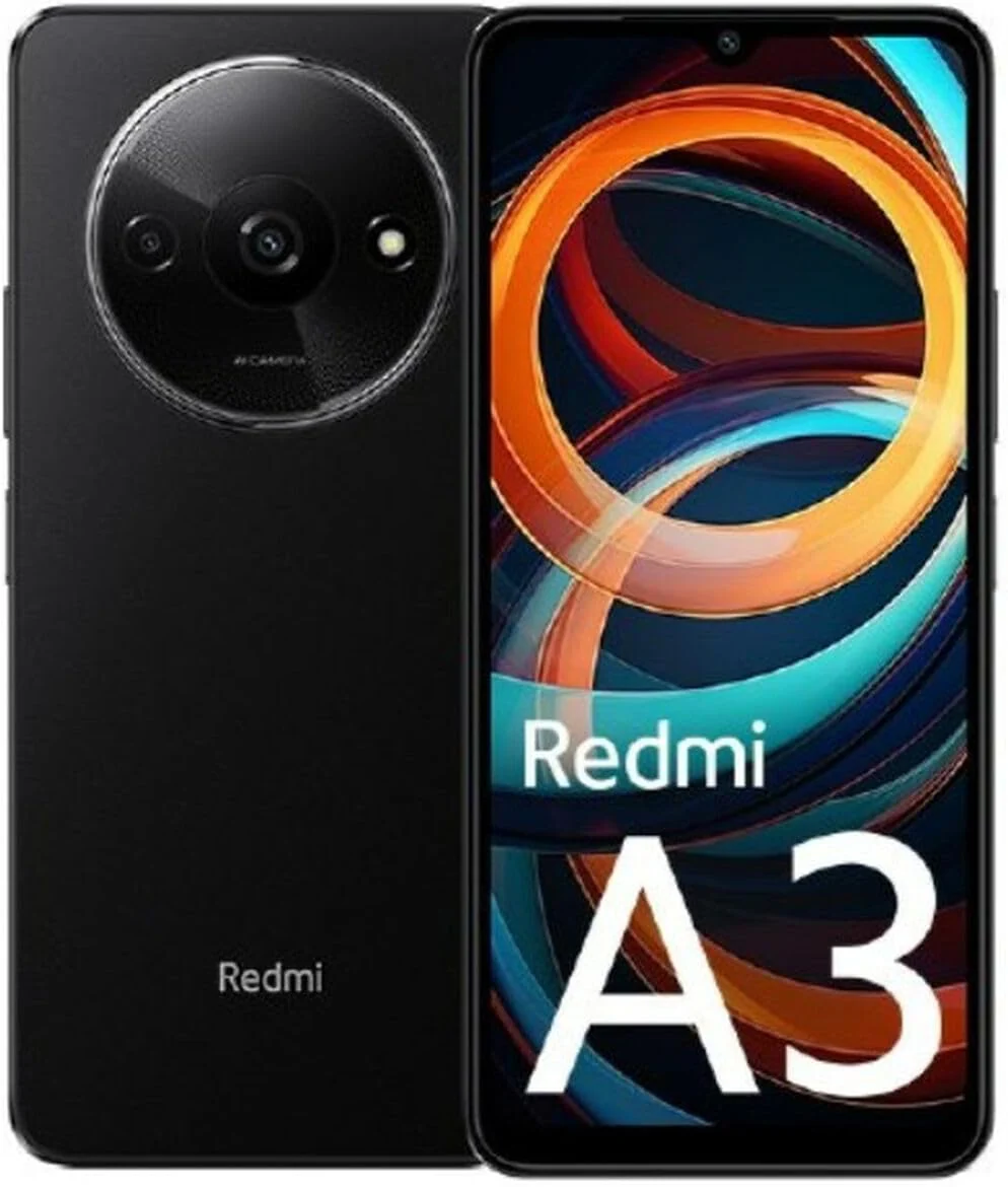 Xiaomi Redmi A3 Smartphone, 17,9 cm (6,71 Zoll), Mediatek Helio G36, 3 GB RAM, 64 GB, Schwarz - Image 2