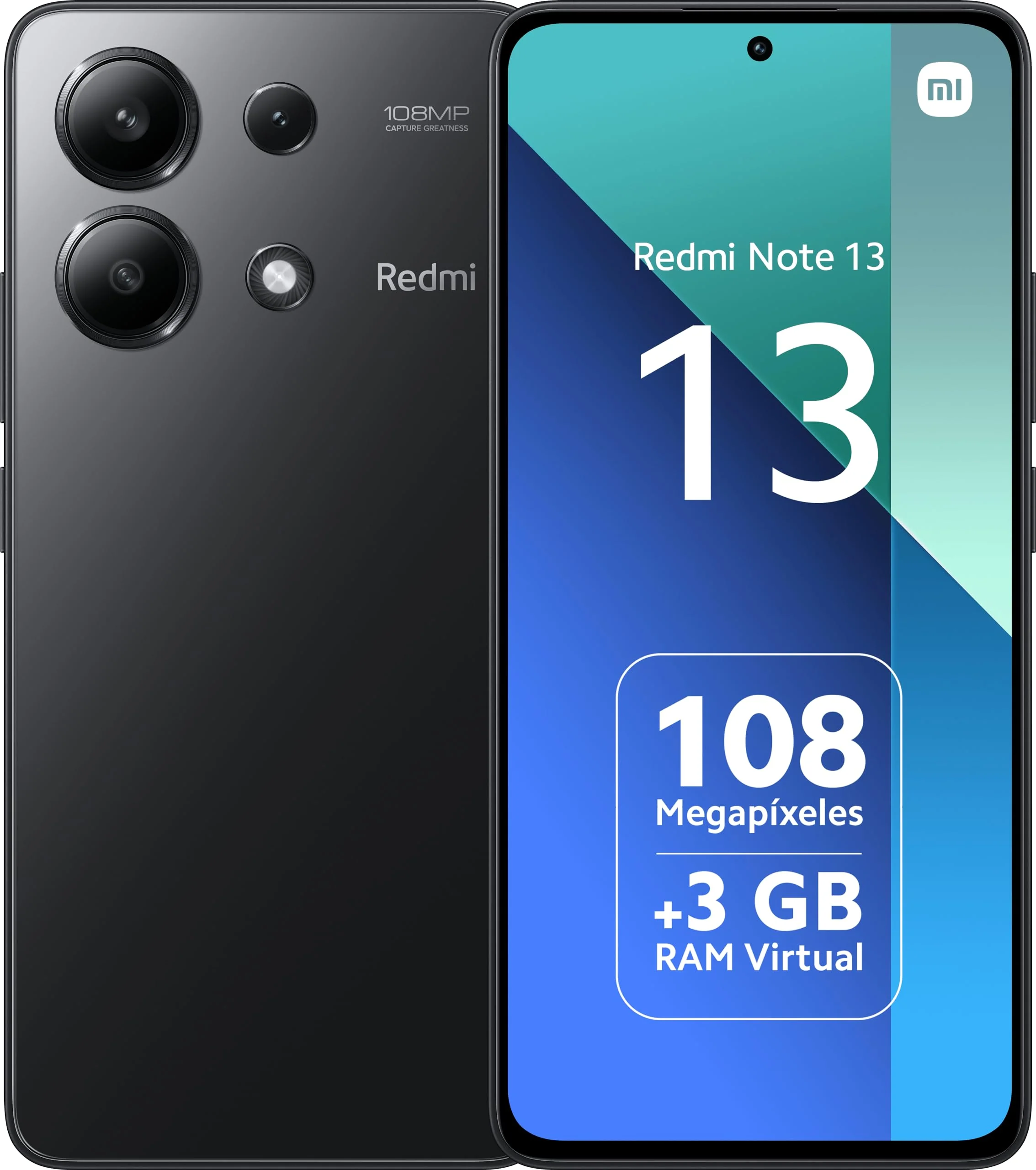 Xiaomi Redmi Note 13 4G 6GB RAM 128GB Midnight Black - Image 3