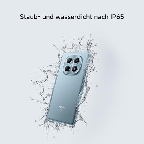 XIAOMI Redmi Note 15 5G Smartphone (6+128 GB) – Ultradünnes Design, IP66-Wasserschutz, 108-MP-Kamera, 6,77" FHD+ Display, Schwarz, 2 Jahre Garantie - Image 7