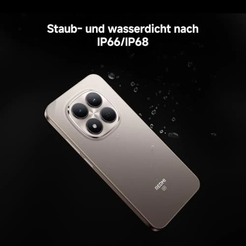 XIAOMI Redmi Note 15 Pro 5G Smartphone (12+512 GB) – 6580-mAh-Akku, IP66/IP68 Staub- und Wasserschutz, Neue 200-MP-Kamera, 6,83" AMOLED-Display, Gletscherblau, 2 Jahre Garantie, - Image 5