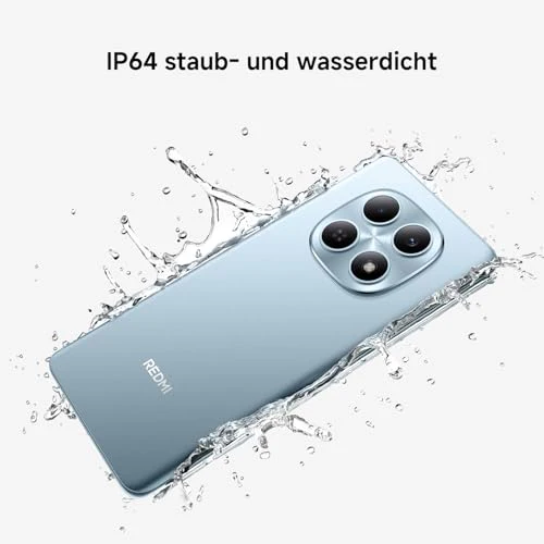 XIAOMI Redmi Note 15 Smartphone (8+256 GB) – 6000-mAh-Akku, wassergeschützt, 108-MP-Kamera, 6,77" FHD+ Display, Gletscherblau, 2 Jahre Garantie - Image 7