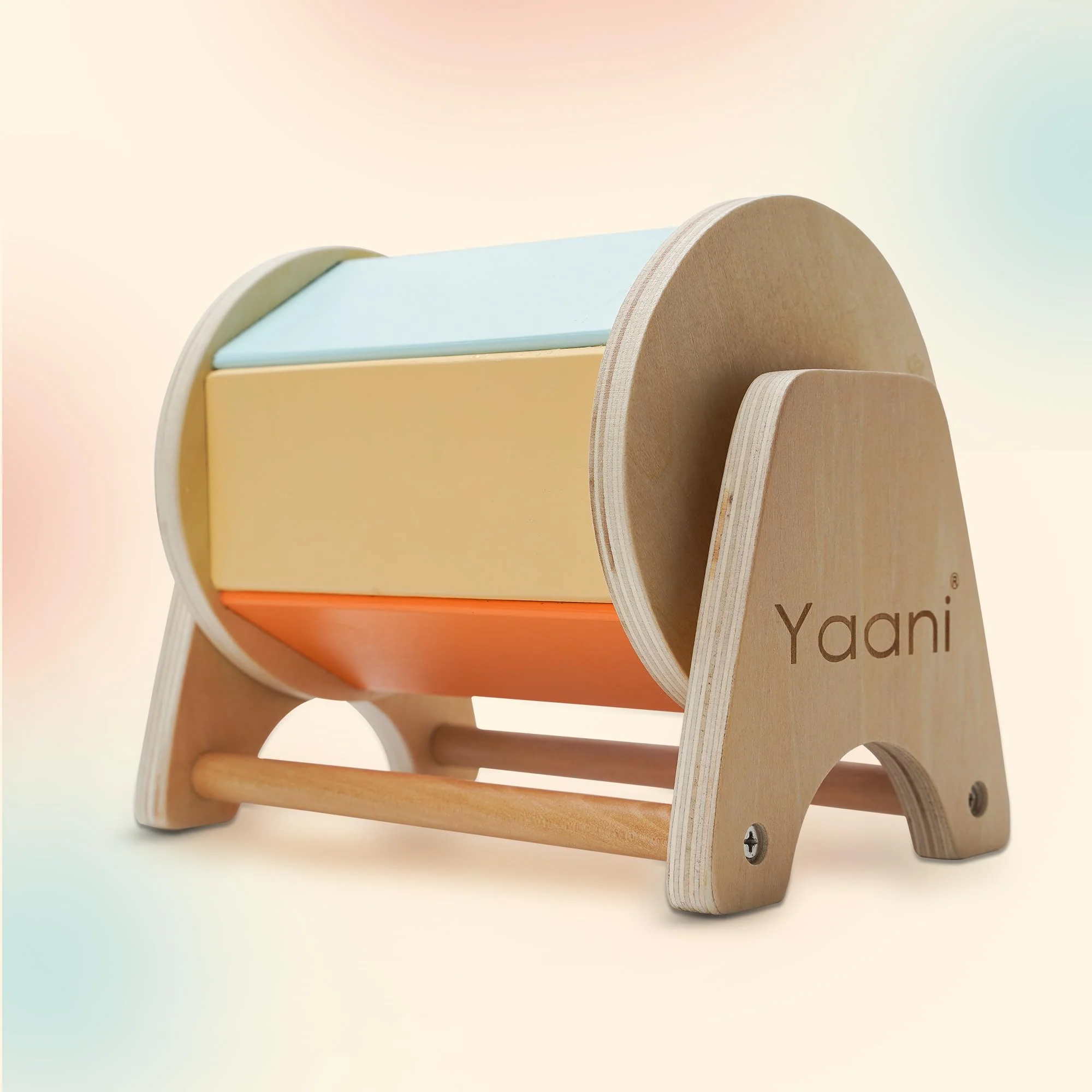 YAANI Montessori Spinning Drum Montessori Spielzeug für Säugling 6-12 Monate 1 Jahr alte Babys Kleinkinder Beste Baby Geschenkidee - Image 2