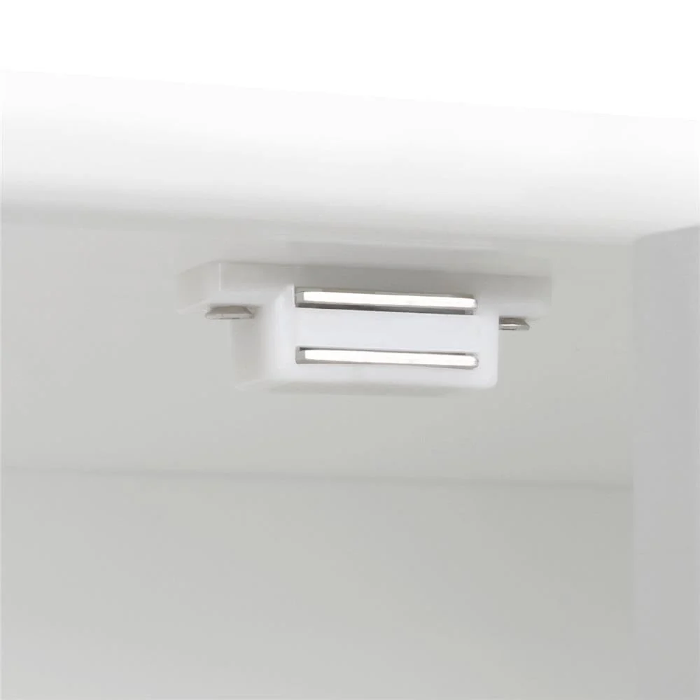 Yaheetech Badschrank Küchenschrank Kommode Aufbewahrungsschrank mit Schublade und Doppeltür Badezimmer 60 x 30 x 80 cm LBH Weiß - Image 6
