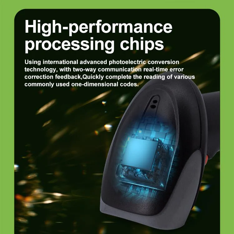 YANZEO L6811 Barcode Scanner 1D Wireless Barcode Reader 2.4G und USB Kabel Handheld Barcode Scanner für Windows, Android, iOS und PC - Image 9