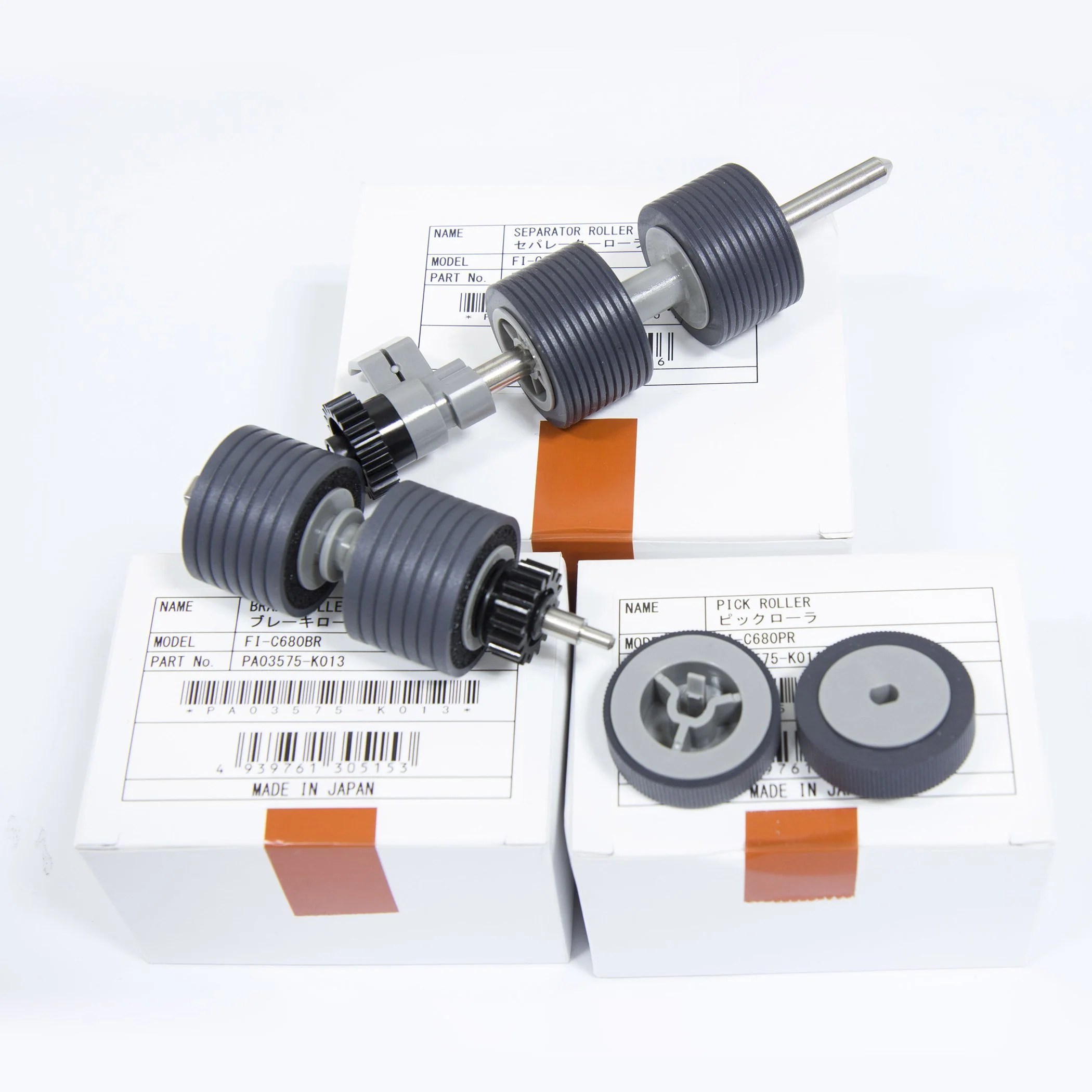 yanzeo pa03575-k011 K012 Pa03575-k013 Pick Roller & Bremse Roller für Fujitsu fi-6400 fi-6800 Scanner Rollen - Image 6