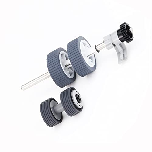 YANZEO PA03656-0001 PA03656-E976 PA03656-E958 Brems- und Pick-Rolle mit Welle Kompatibel mit Scanner iX500 ix1500 - Image 10