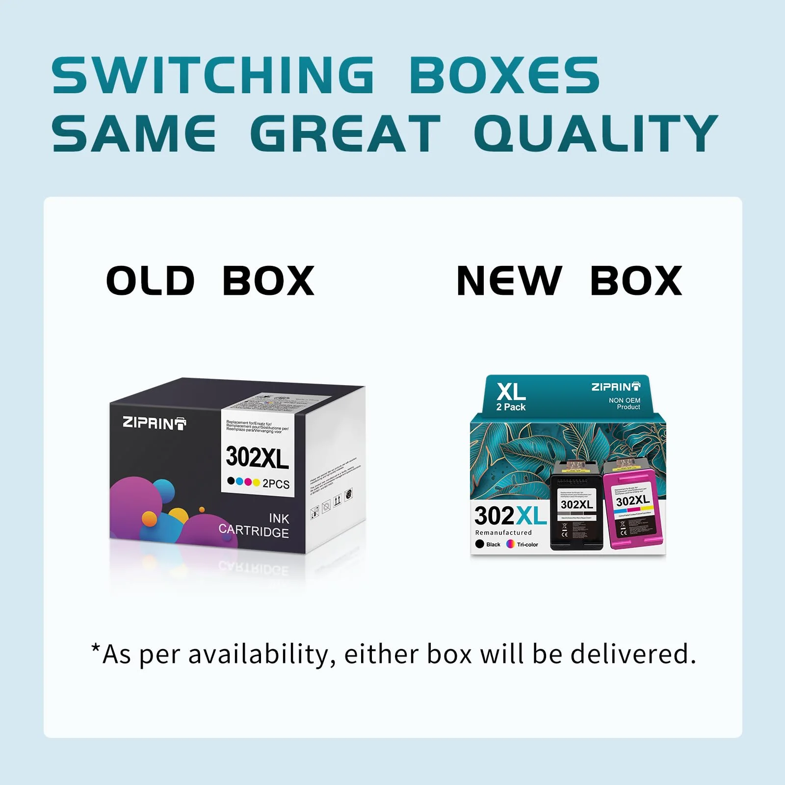 ZIPRINT 302 XL patronen Kompatibel für HP 302 Druckerpatronen Multipack für HP Envy 4525 4520 4524 DeskJet 3630 3636 2130 Officejet 3830 5230 3831 (Schwarz, Farbe) - Image 5