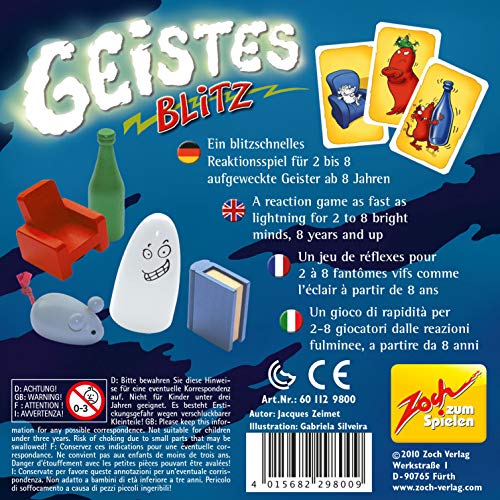 Zoch 601129800 Geistesblitz - Das lustige Reaktionsspiel für Groß und Klein, wer schnell die richtigen Figuren schnappt, hat Gute Chancen zu gewinnen, ab 8 Jahren - Image 6
