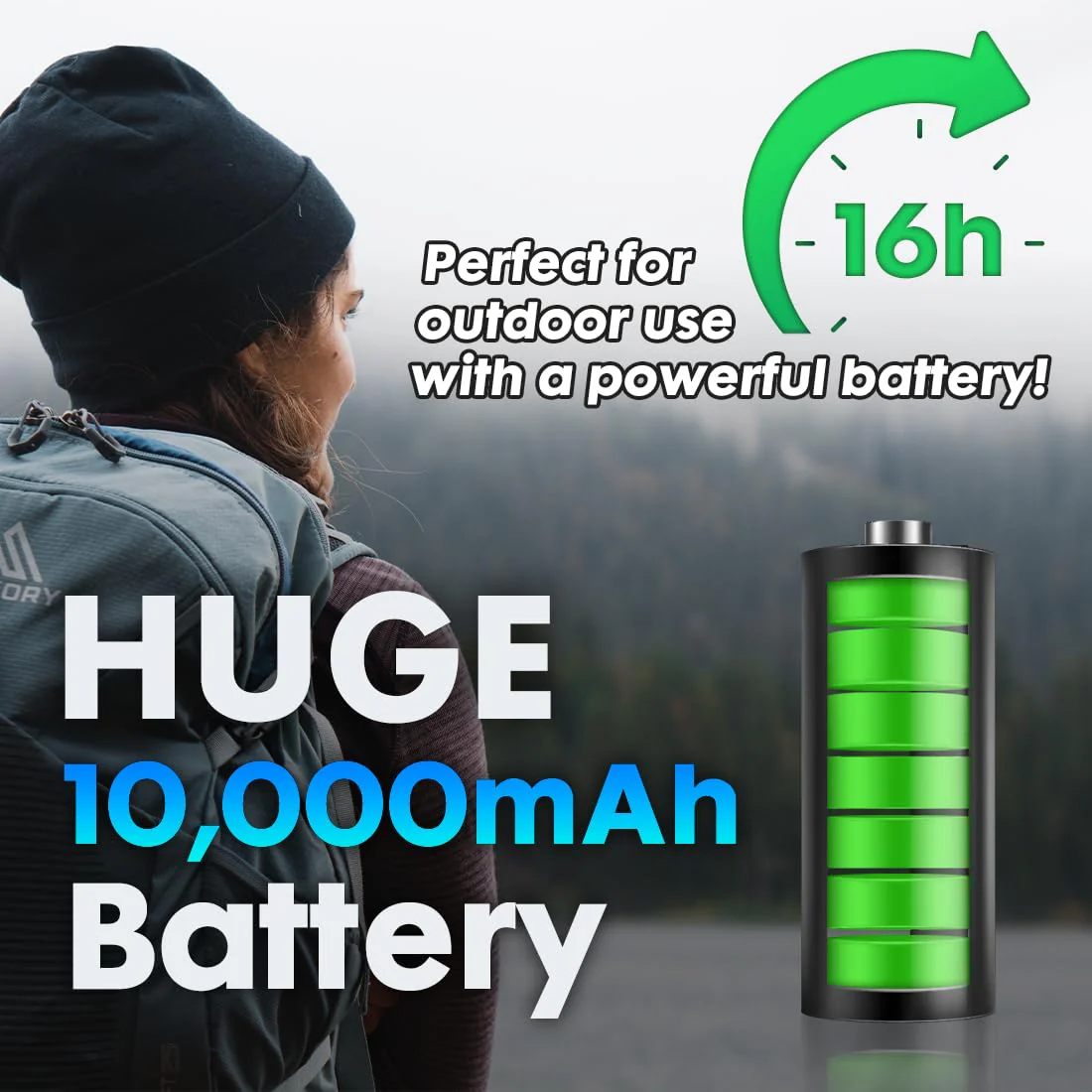 ZTE MU5120 – der leistungsstärkste tragbare 5G-WLAN-Hotspot, riesiger 10000-mAh-Akku, 18 W Reverse Charge, NFC, 2,4-Zoll-Touchscreen, verbindet 64 Geräte – SIM-Slot entsperrt