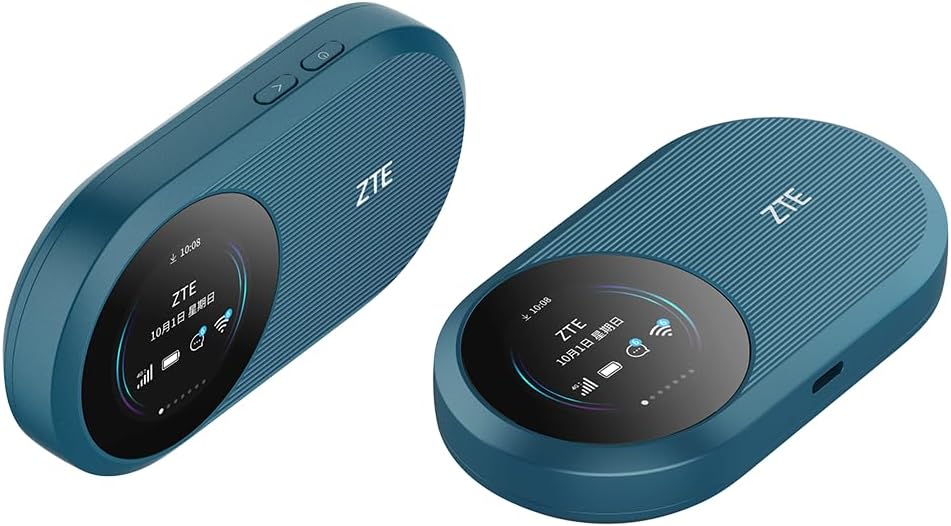 ZTE U10S Pro Blue, 4G+LTE Mobile Wi-Fi 6, freigeschalteter, kostengünstiger tragbarer Reiserouter, verbindet 32 Geräte, 3000 mAh, 10 Stunden Akkulaufzeit, läuft in Allen weltweiten Netzwerken - Image 4