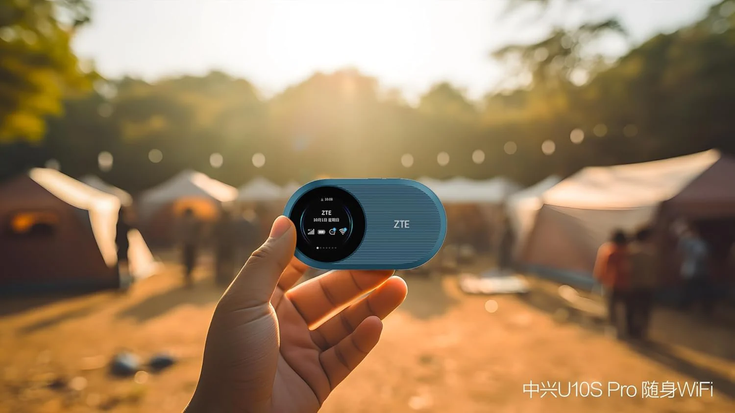 ZTE U10S Pro Blue, 4G+LTE Mobile Wi-Fi 6, freigeschalteter, kostengünstiger tragbarer Reiserouter, verbindet 32 Geräte, 3000 mAh, 10 Stunden Akkulaufzeit, läuft in Allen weltweiten Netzwerken - Image 5