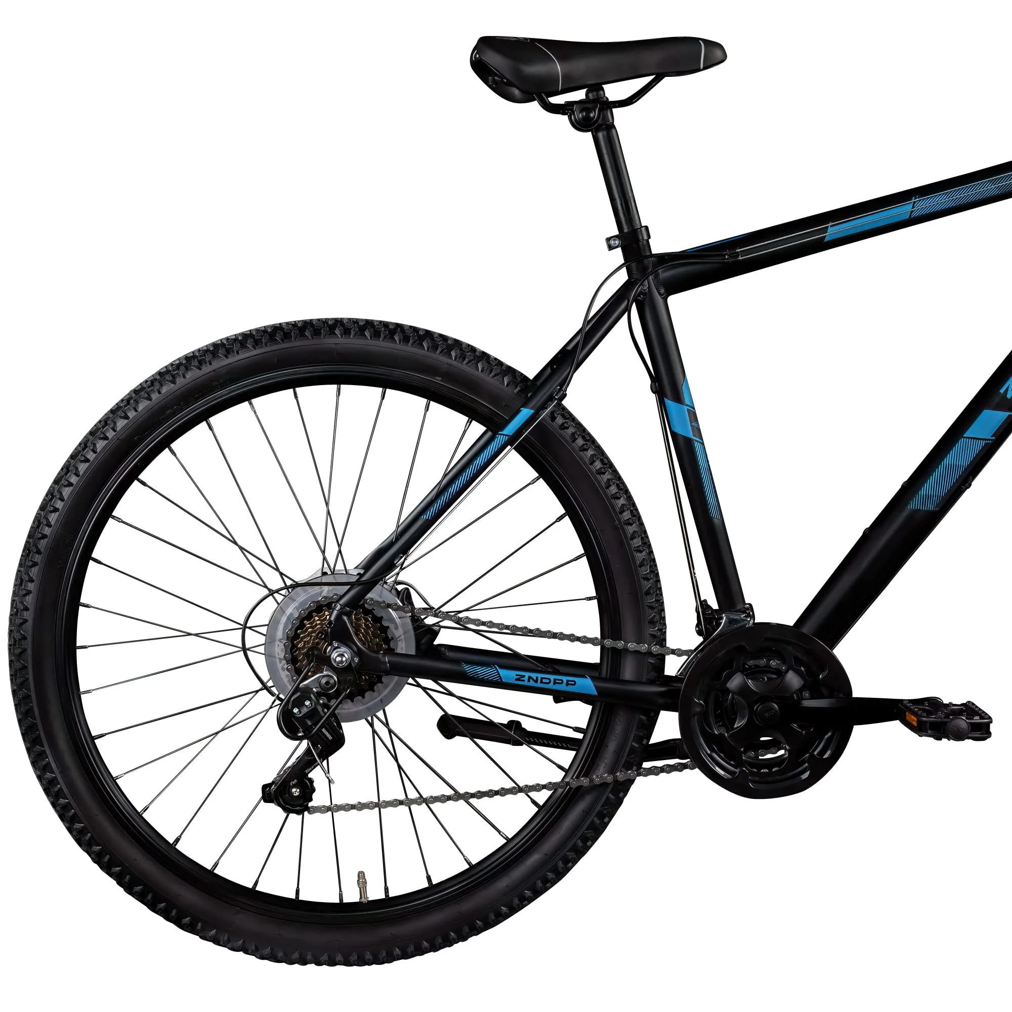 ZÜNDAPP Mountainbike 27 5 Zoll | Damen und Herren Fahrrad Erwachsene 27,5" mit 21 Gangschaltung | Mountain Bike 175-190 cm mit Scheibenbremsen | Blue 4.0 (schwarz/blau, 52 cm) - Image 2