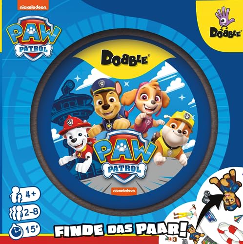 Zygomatic, Dobble Paw Patrol, Eco-Sleeves, Kinderspiel, Kartenspiel, 2-8 Spieler, Ab 4+ Jahren, 15 Minuten, Deutsch - Image 5