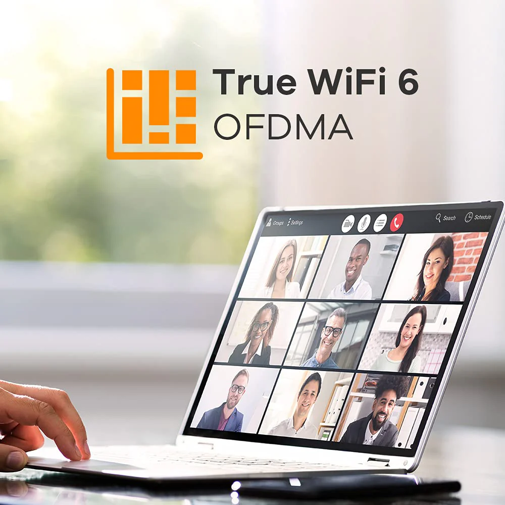 ZYXEL True WiFi 6 AX1800 Outdoor-AP (802.11ax Dual Band), WLAN für kleine Unternehmen mit Smart Mesh, Schutz nach IP55, PoE Injektor inbegriffen, Nebula App/Cloud oder Standalone [NWA55AXE - Image 4