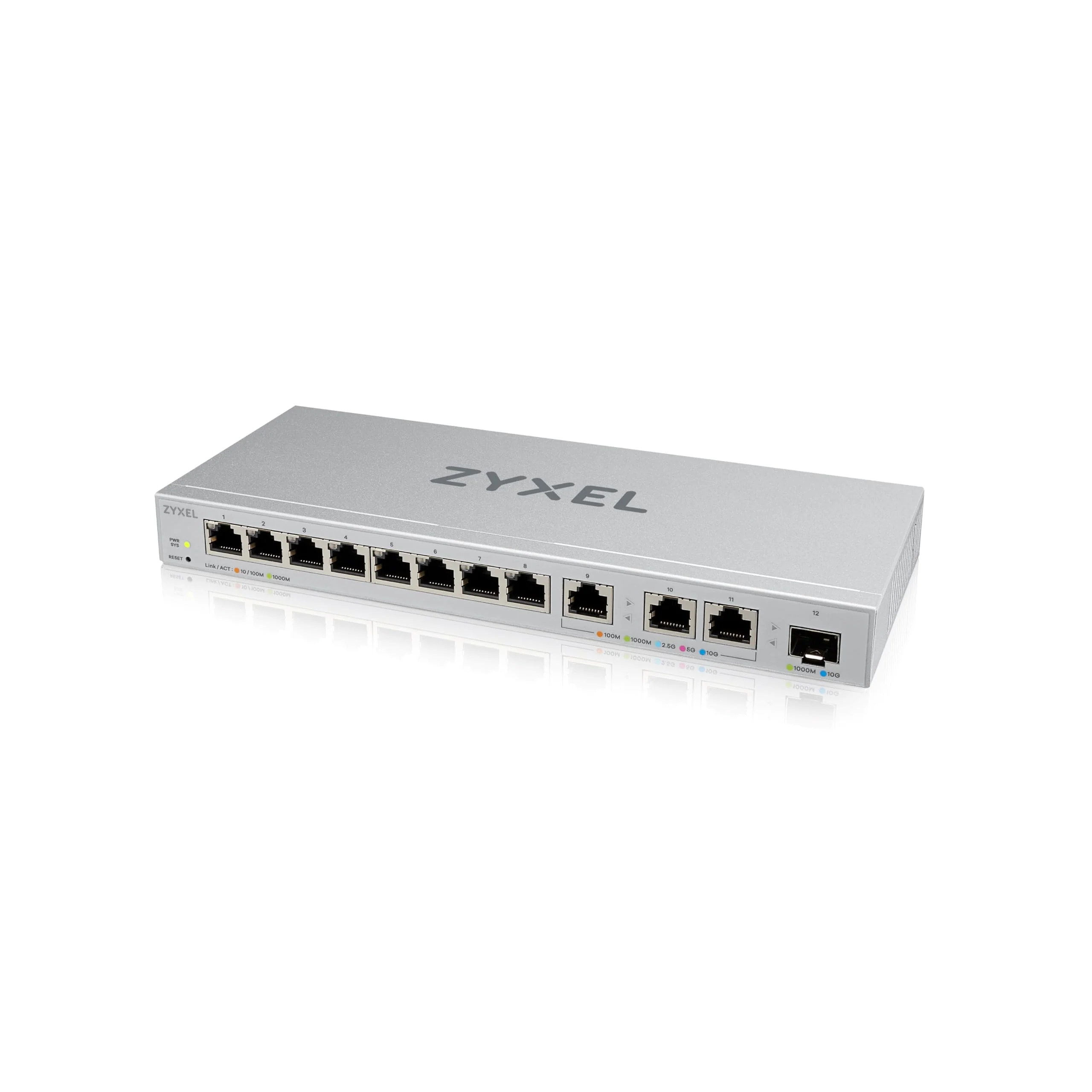 Zyxel Web-Managed Multi-Gigabit Switch mit 12 Ports, Davon 3 mit 10G und 1 mit 10G SFP+ [XGS1250-12] - Image 4
