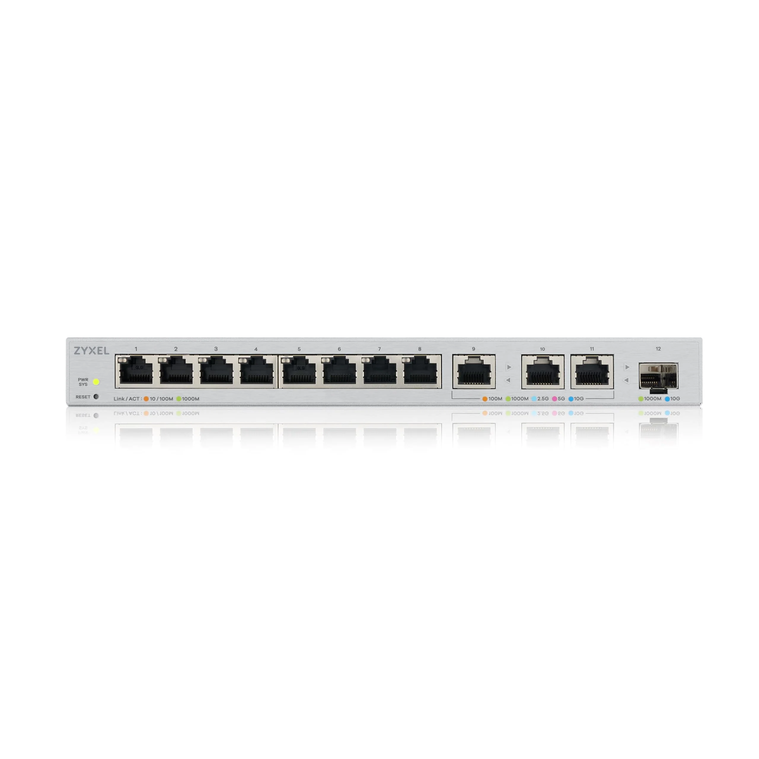 Zyxel Web-Managed Multi-Gigabit Switch mit 12 Ports, Davon 3 mit 10G und 1 mit 10G SFP+ [XGS1250-12] - Image 5